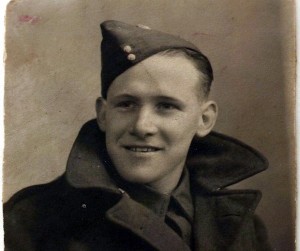 Harry Garrett, gunner, 51st Highland Division.  Harry reads this poem in the film. Like the poet, Harry took part in both Dunkirk and the Western Desert Campaign.  He prayed constantly on the battlefield and puts his survival down to his faith.